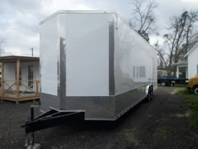 2024 Fast Cargo White 8.5×30 Enclosed Trailer For Sale