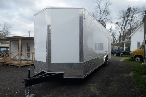 20230303_211927903_iOS-scaled-500x333-1 2024 Fast Cargo White 8.5×30 Enclosed Trailer For Sale - Image 1