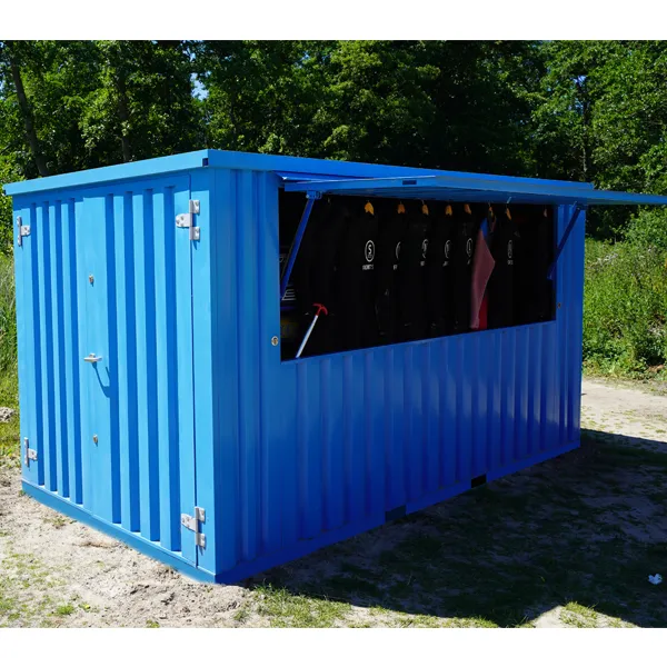 RAL-5012-01 Container Pop Up 4×2 Meters Xl Blue Ral 5012 - Image 1