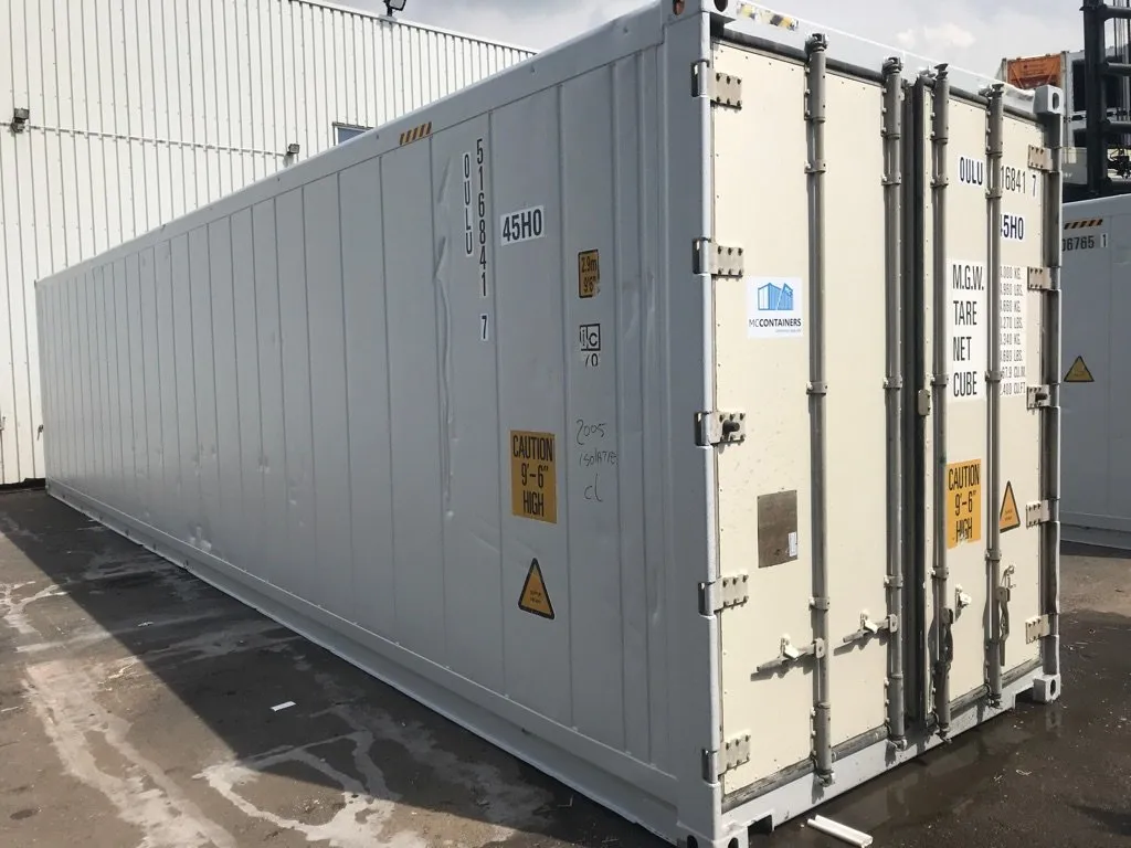 oulu5168417left 40′ Hc Reefer Container, Used - Image 1